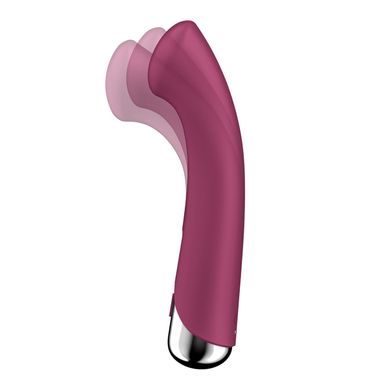 Satisfyer Spinning G-Spot 1 Red - вибратор для точки G с ротацией - фото