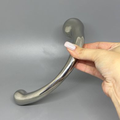 Двосторонній металевий фалоімітатор Sinner Gear Unbendable The Curvey G-Spot (27 см) - фото