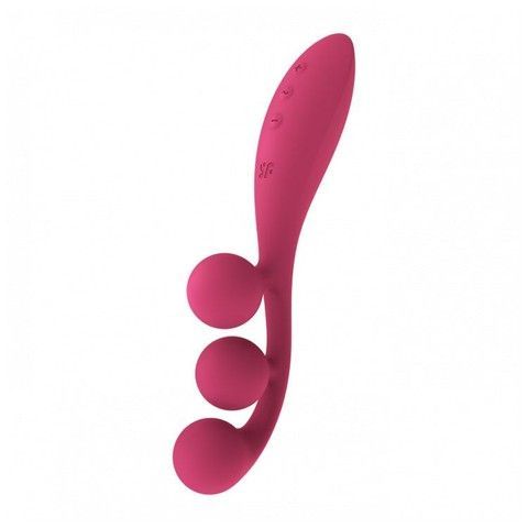 Satisfyer Tri Ball 1- универсальный вибратор  - фото