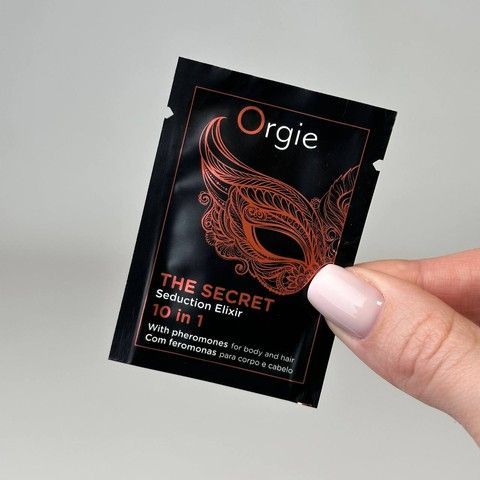 Саше Бальзам для волос и тела с феромонами и афродизиаками Orgie THE SECRET 10 в 1 (2 мл)