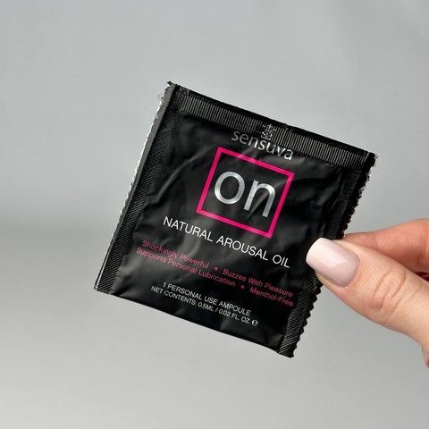 Саше возбуждающее масло Sensuva ON Arousal Oil for Her Original (0,3 мл)