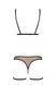 Комплект белья Passion GABI SET beige S/M - фото товара