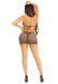 Эротическое платье Leg Avenue Lurex Rhinestone Keyhole Halter Dress One Size Black/Silver