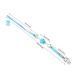Кляп з кулькою Liebe Seele Crystal Ball Gag Blue Small блакитний - фото товару
