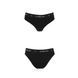 Трусики-сліпи з бавовни та еластаном Passion PS004 PANTIES black S