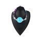 Кляп з кулькою Liebe Seele Crystal Ball Gag Blue Small блакитний - фото товару