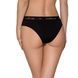 Трусики-сліпи з бавовни та еластаном Passion PS004 PANTIES black S