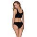 Трусики-сліпи з бавовни та еластаном Passion PS004 PANTIES black S
