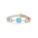 Кляп з кулькою Liebe Seele Crystal Ball Gag Blue Small блакитний - фото товару