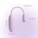 Svakom Plume Pastel Lilac - смарт-віброяйце з керуванням з телефону - фото товару