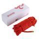 Веревка для шибари LOCKINK SEVANDA Shibari Pratice Rope Red (8 м)
