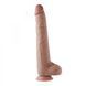 Віброфалоімітатор для секс-машин Hismith 11.8&Prime; Silicone Dildo with Vibe