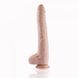 Віброфалоімітатор для секс-машин Hismith 11.8&Prime; Silicone Dildo with Vibe