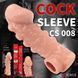 Насадка на член с отверстием для мошонки Kokos Cock Sleeve CS 008-L - фото товара