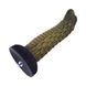 Фаллоимитатор для секс-машин Hismith 8.5" Squama Beast Silicone Dildo Monster Series, Зеленый