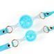 Кляп з кулькою Liebe Seele Crystal Ball Gag Blue Small блакитний - фото товару