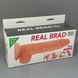Фалоімітатор з рухомою крайньою плоттю Real Body Real Brad (20 см) середній - фото товару