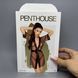 Комплект пеньюар та стрінги Penthouse Midnight Mirage Black XL