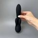 Satisfyer Double Flex - смарт вібратор-кролик чорний - фото товару