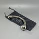 Двосторонній металевий фалоімітатор Sinner Gear Unbendable The Curvey G-Spot (27 см) - фото товару