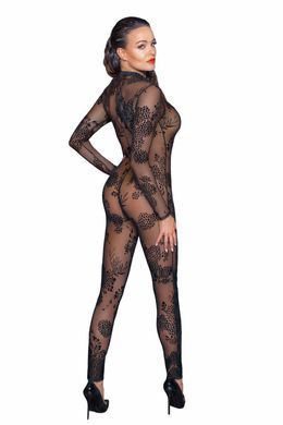 Бодістокінг Noir Handmade F237 Long tulle overall L - фото