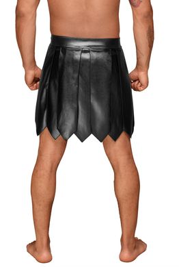 Мужская юбка гладиатора Noir Handmade H053 Eco leather men's gladiator skirt S