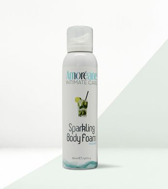 Масажна піна Amoreane Sparkling Body Foam мохіто 150 мл - фото