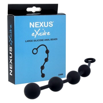 Анальні кульки Nexus Excite Large Anal Beads (пом'ята упаковка) - фото