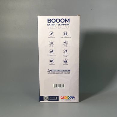 Фалоімітатор Wooomy Booom (19,3 см) - фото
