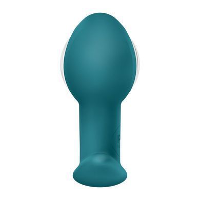 Fun Factory B BALLS UNO Bottle Green - анальна пробка зі зміщеним центром ваги зелена (3,4 см) - фото