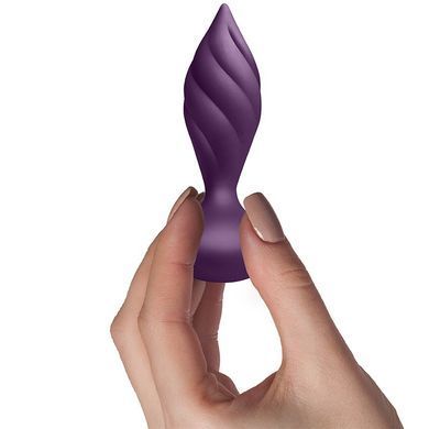 Анальна вібропробка Rocks Off Petite Sensations Desire Purple 2,8 см - фото