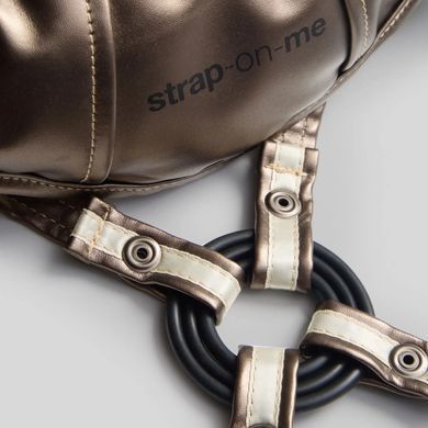 Труси для страпона Strap-On-Me Leatherette HARNESS DESIROUS NEW DESIGN - фото