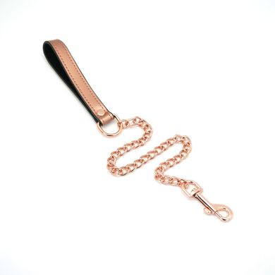 Ошейник с поводком Liebe Seele Rose Gold Memory Collar with Leash - фото