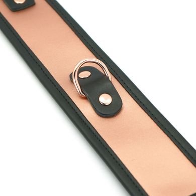 Ошейник с поводком Liebe Seele Rose Gold Memory Collar with Leash - фото