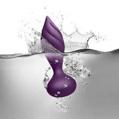 Анальна вібропробка Rocks Off Petite Sensations Desire Purple 2,8 см - фото
