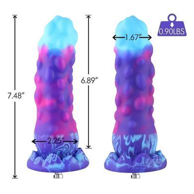 Фаллоимитатор для секс-машин Hismith 7.48" Silicone Dildo HSA138 Monster Series