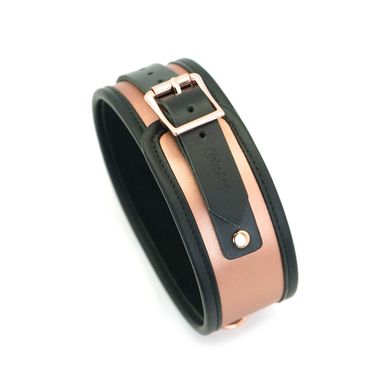 Ошейник с поводком Liebe Seele Rose Gold Memory Collar with Leash - фото