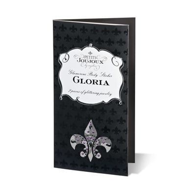 Пестіс з кристалів Petits Joujoux Gloria set of 2 Black / Red - фото
