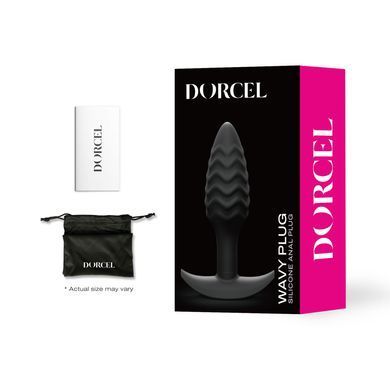 Анальий плаг Dorcel WAVY PLUG 3 см - фото