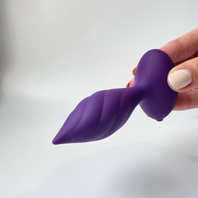 Анальна вібропробка Rocks Off Petite Sensations Desire Purple 2,8 см - фото
