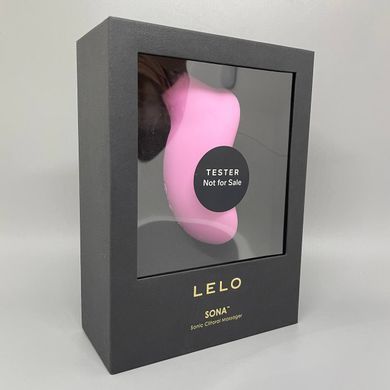 LELO SONA Pink - вакуумно-звуковой стимулятор клитора розовый - фото