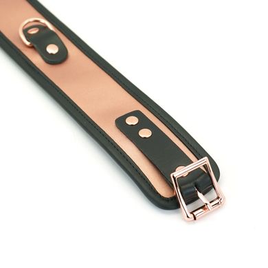 Ошейник с поводком Liebe Seele Rose Gold Memory Collar with Leash - фото