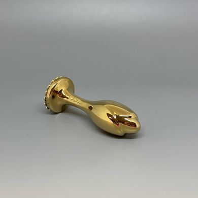 Анальна пробка (2,6 см) LOCKINK SEVANDA Pearl Rose-shape Anal Plug - фото