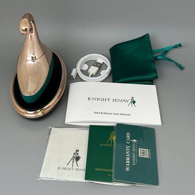 Вакуумний вібростимулятор клітора Knight Jenay SOUL&DESIRE - фото