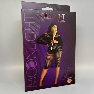 Сукня-сітка Moonlight Plus Model 03 Black XL-XXXL, Чорний, XL/XXXL