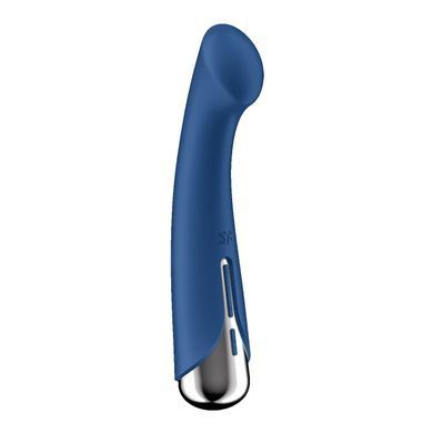 Satisfyer Spinning G-Spot 1 Blue - вибратор для точки G с ротацией - фото