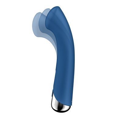 Satisfyer Spinning G-Spot 1 Blue - вибратор для точки G с ротацией - фото