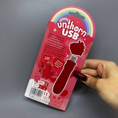 Минивибратор-единорожка Unihorn USB Bullet Cupid's Beau - фото
