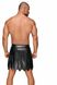 Чоловіча спідниця гладіатора Noir Handmade H053 Eco leather men's gladiator skirt S