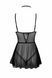 Сорочка и трусики Noir Handmade Kissable First Kiss Babydoll black S/M